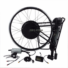 Kit de moteur de moyeu de vélo E 36 volts avec batterie, certification CE de vélo arrière/avant facile à assembler